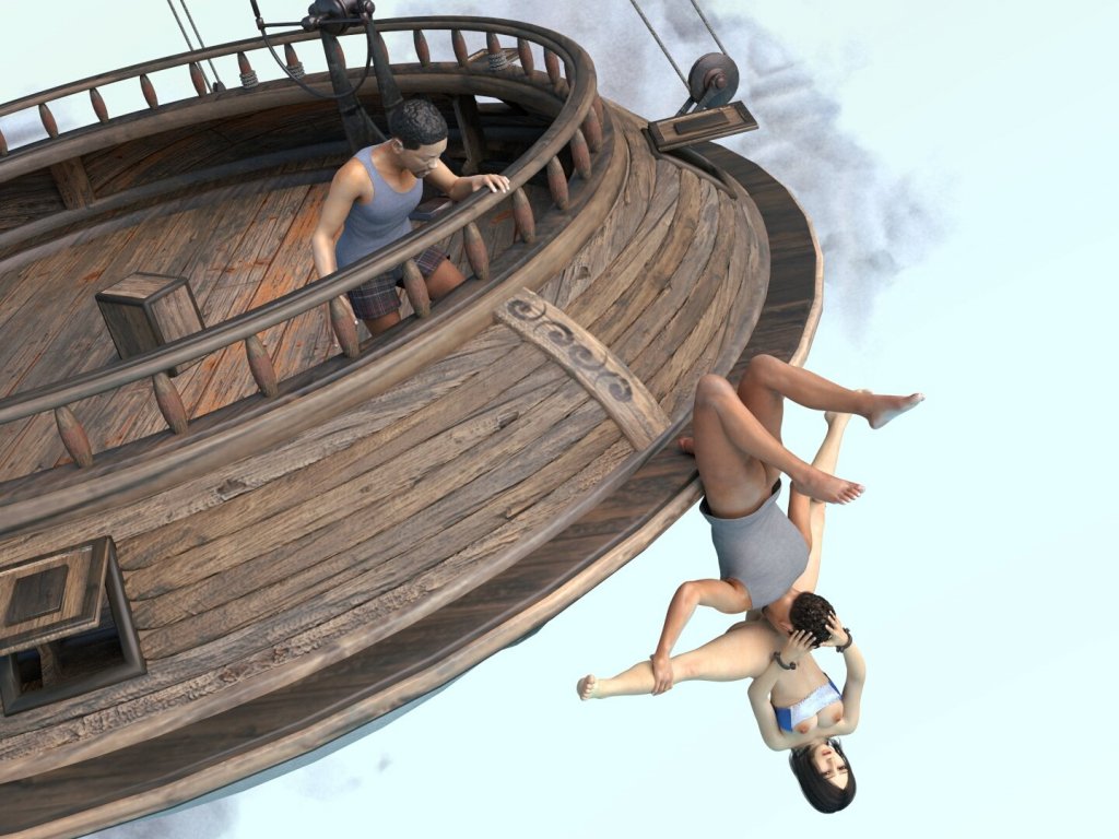 A scene from Mad Alyss 3: Twin Brothers, available at the Affect3D Store.