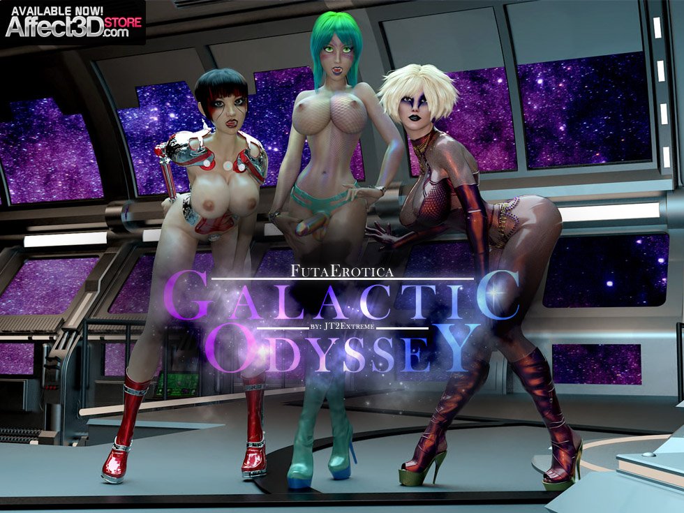 Futaerotica – Galactic Odyssey is JT2XTREME’s New Sci-fi Futa Animation – Watch the Trailer!