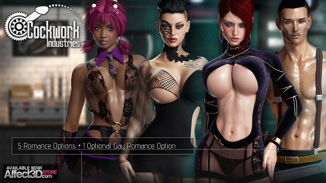 Out Now! Cockwork Industries - New Sex Game by Digital Seduction! -  Affect3D.com