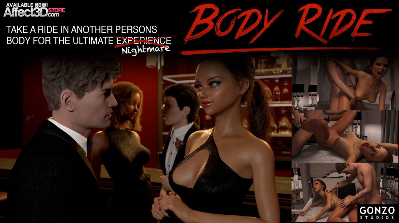 A New Erotic Comic from Gonzo Studios: Body Rides - Part 1 - Affect3D.com