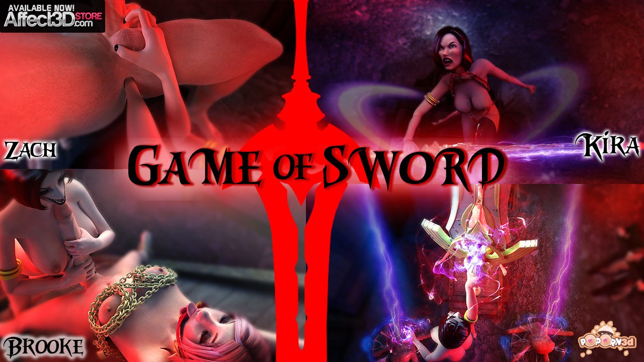 Game of Sword - Vampire Sex and Magical Fucking, by Poporn3D - Affect3D.com