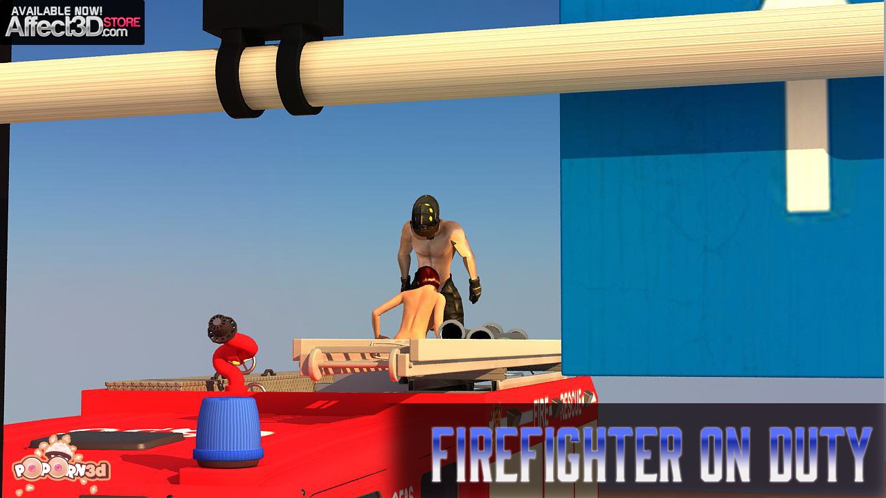 New Animation from Poporn3D – Firefighter On Duty! Watch the Trailer!