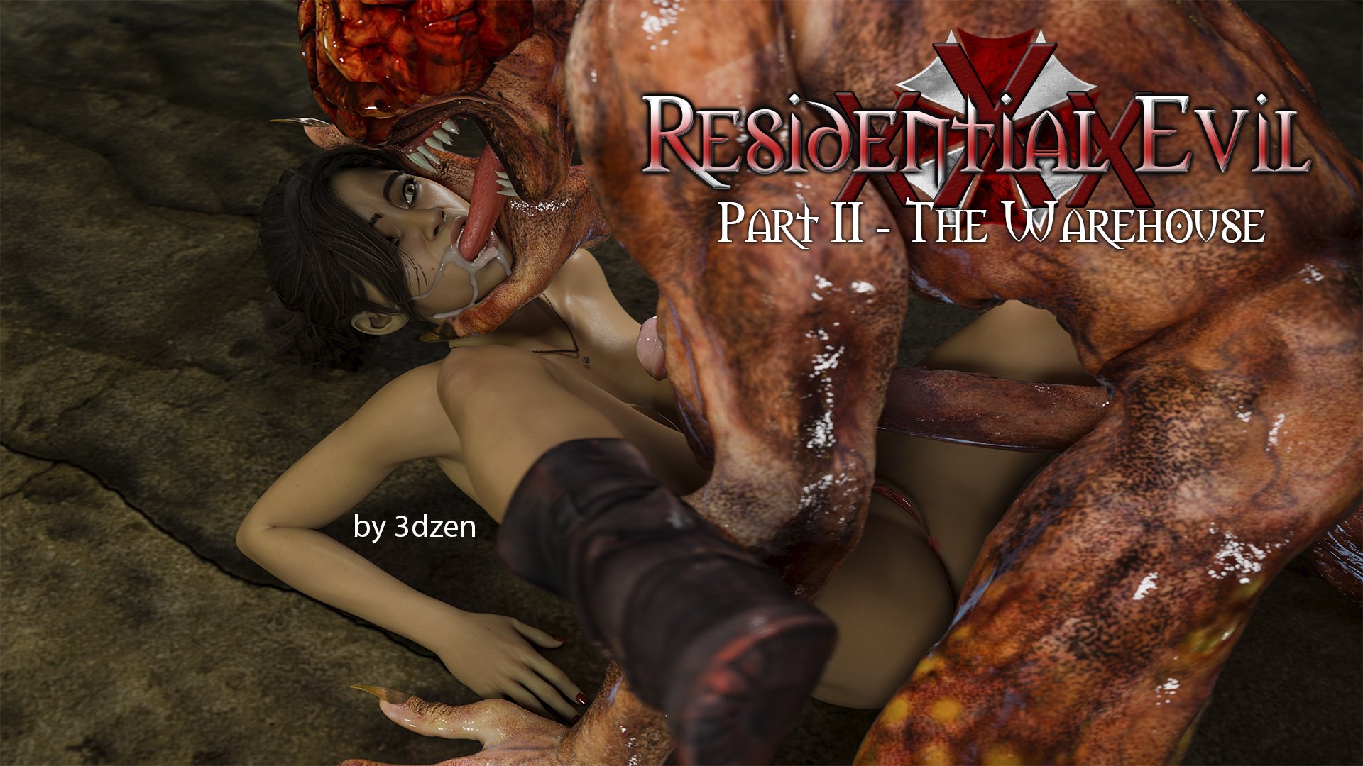 Not your usual zombie... New erotic horror parody from 3DZen: Residential  Evil XXX Part 2 - The Warehouse! - Affect3D.com