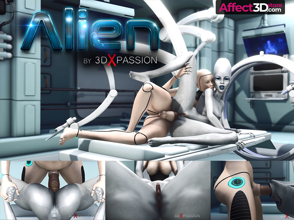 Debut Sci-Fi, Android Fuck Set from 3DXPassion: Alien! - Affect3D.com