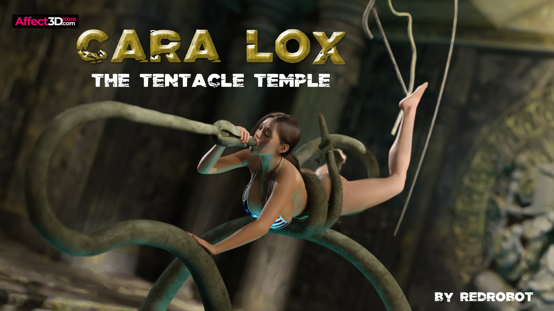 RedRobot3D Proudly Presents Cara Lox: The Tentacle Temple! - Affect3D.com