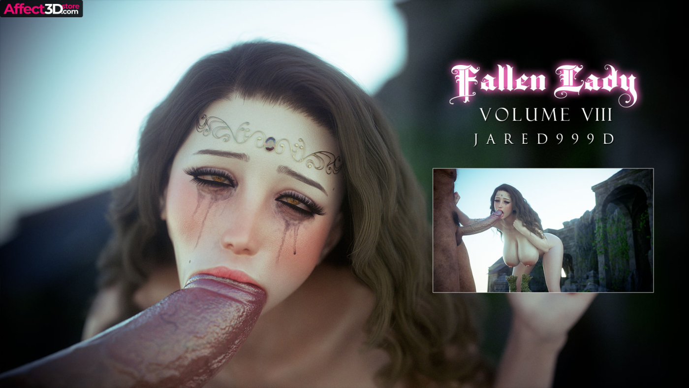 A menacing figure looms over Karen his lustful gaze fixed on herHis shadow cast upon her vulnerable form a predator's hungerThe new arrival brings a wave of fear and excitementKaren's captor with eyes full of desire