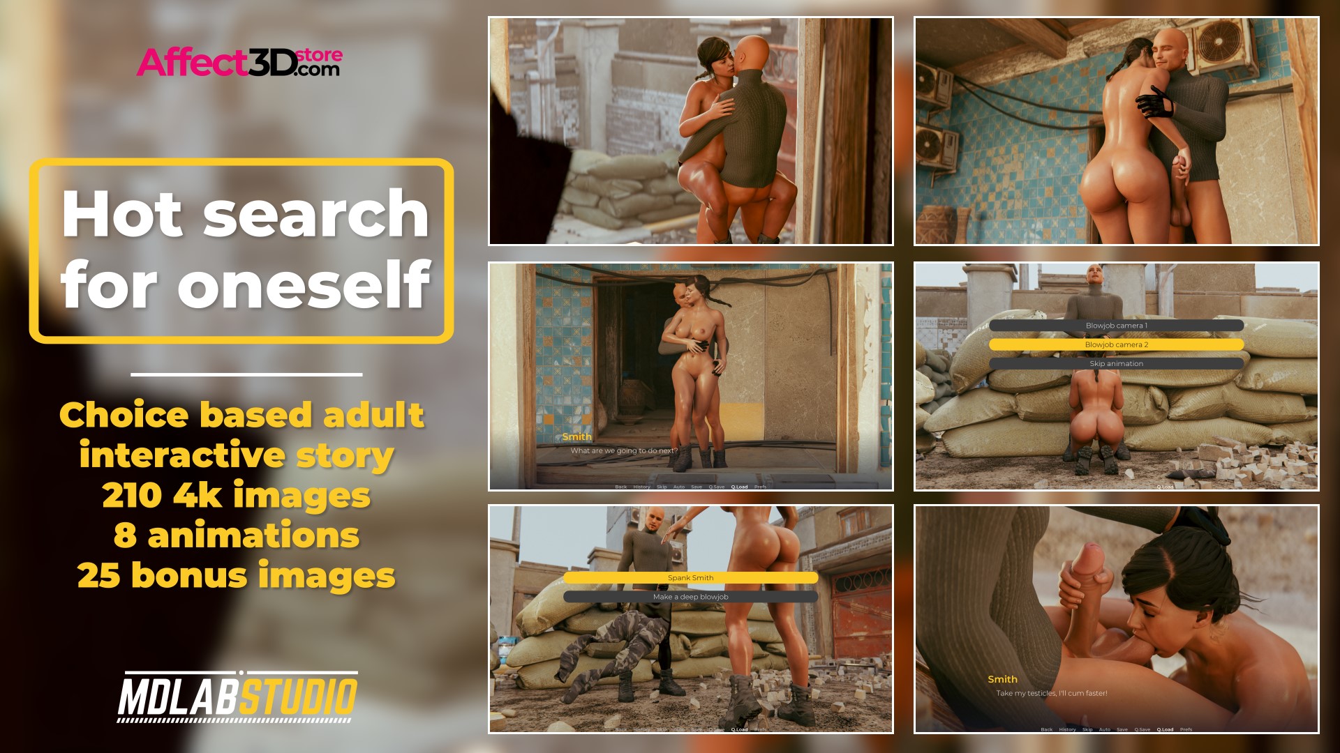 Motion Comic & Image + Animation Bundle: MDLABSTUDIO Drops Hot Search for  Oneself! - Affect3D.com