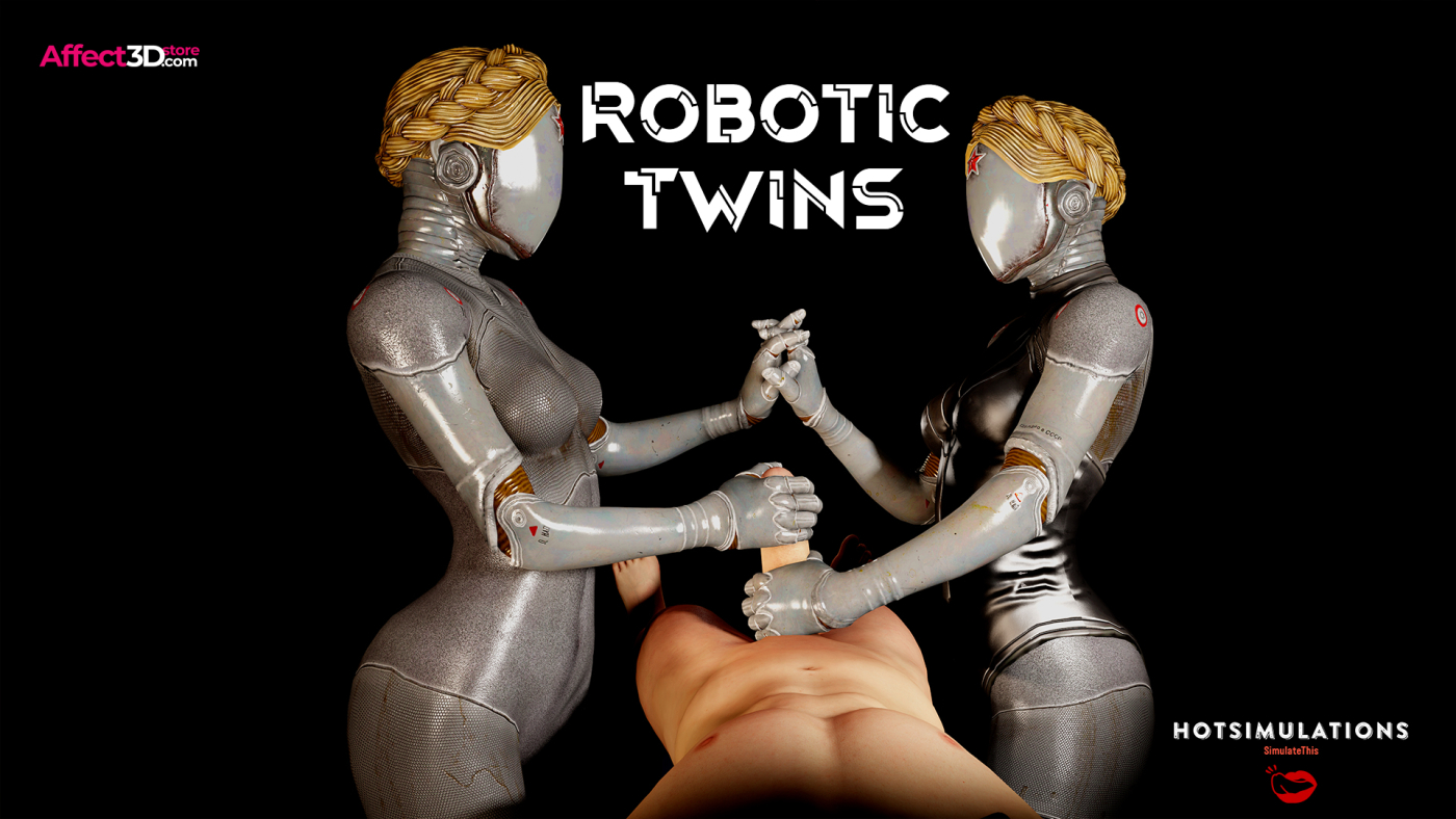Twins 3d Porn - Robotic Twins Level Up Sex in HotSimulations' Latest Video! - Affect3D.com