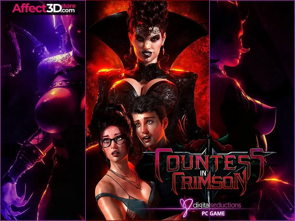 Countless in Crimson porn game by DigitalSeductions