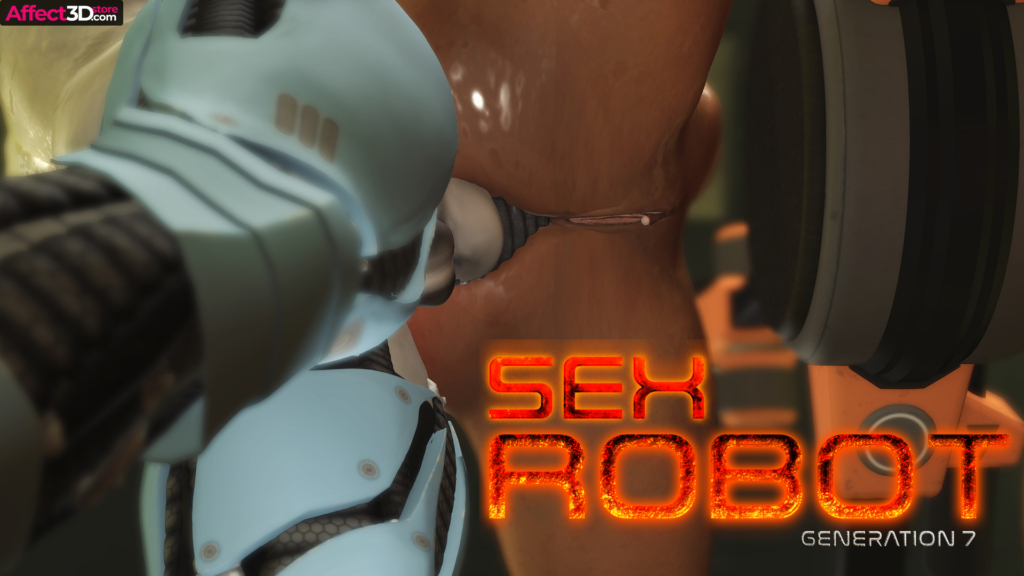 Sex Robot Generation 7 by 3DXPassion - 3D Porn Animation - Robot Futanari anal fucks woman held in place from behind