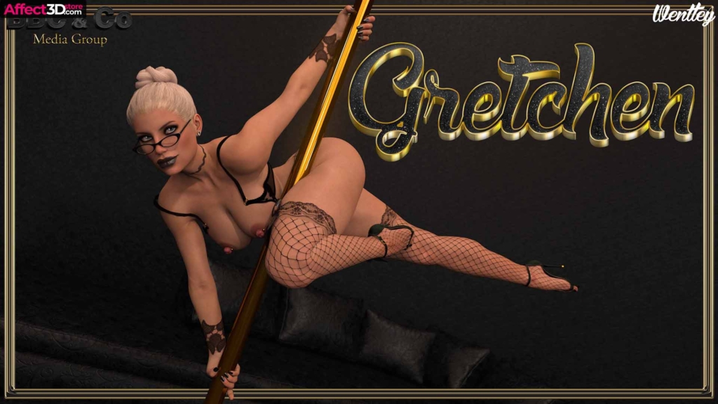 BBC Loving xXxpert Pack by WentleyNutz - 3D Porn Comic - Pin-up pole dancing by big tits babe