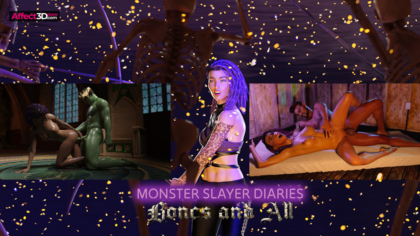 Monster Slayer Diaries 2: Bones and All by The Lost Boyz - Woman fucked by huge cocks