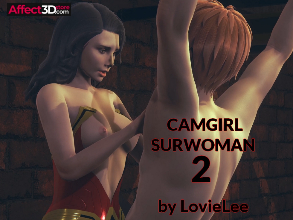 Camgirl SurWoman 2 by LovieLee - 3D Animated Porn - Babe rides tied-up boyfriend