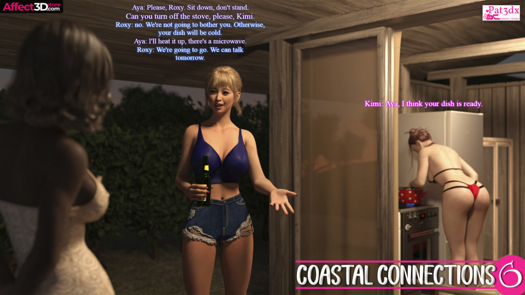 Coastal Connections 6 by Pat - 3D Porn Comic - Big tits futa babes