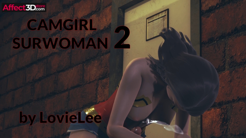 Camgirl SurWoman 2 by LovieLee - 3D Animated Porn - Babe rides thick cock