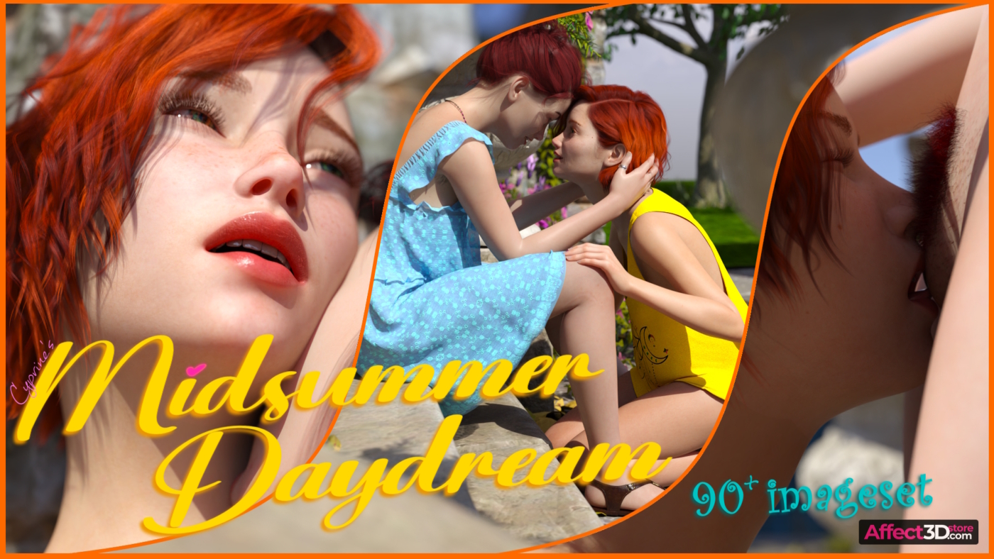3d Hd Lesbian Porn - Lesbian 3D Porn Comic! Midsummer Daydream by Cyprine - Affect3D.com
