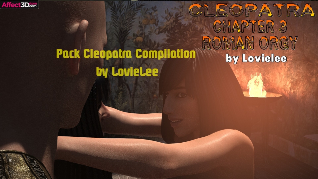 Pack Cleopatra Compilation - 3D porn comic by lovielee - busty babe anxiously waiting to get her holes filled 