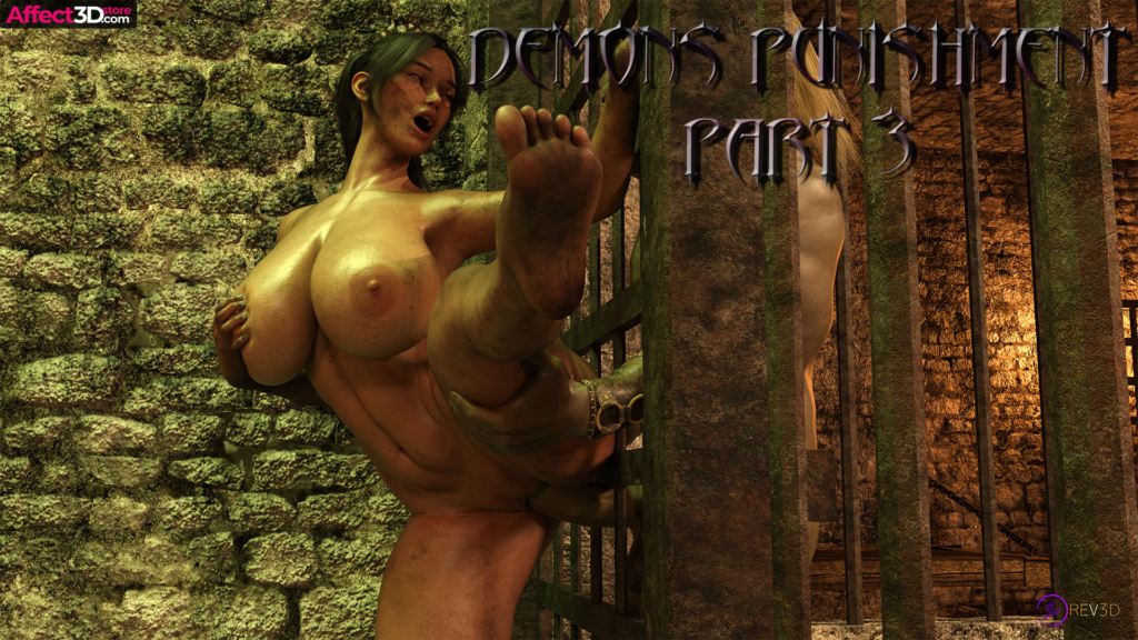 Demons Punishment Part 3 by Rev3D - Fucked through cell bars