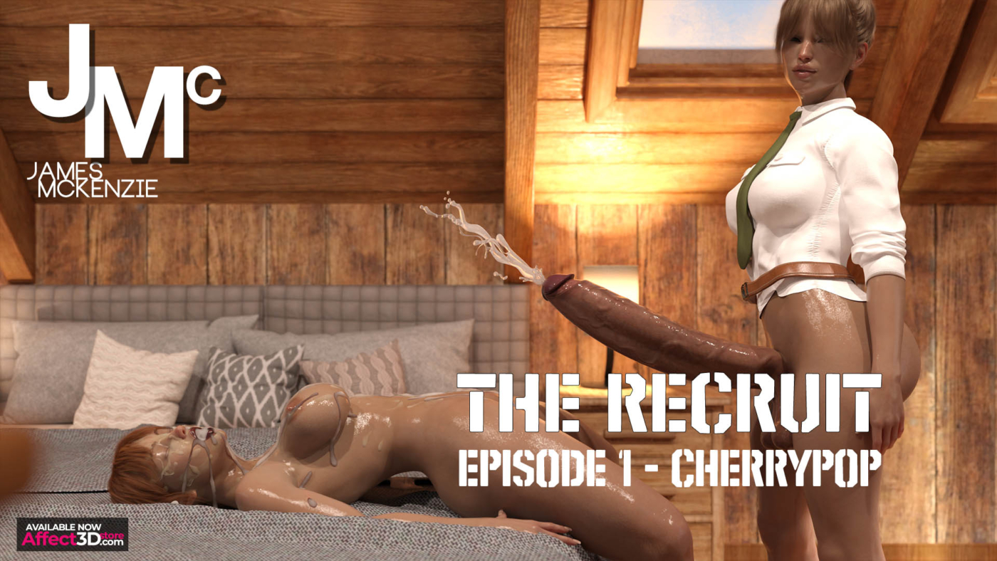 3D Futanari Porn by James McKenzie - The Recruit Ep. 1 - Cherrypopped! -  Affect3D.com