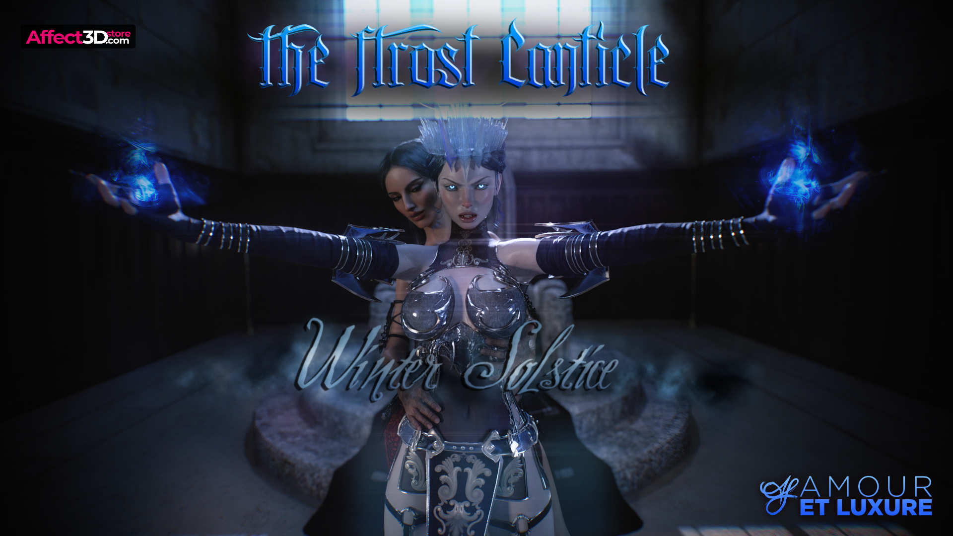 3D Lesbian Porn in Amour Et Luxures Frost Canticle: Winter Solstice -  Affect3D.com
